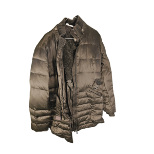 Abrigo grueso de plumas (color oscuro)