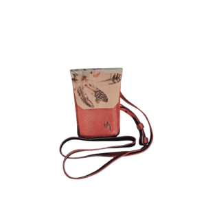 Cartera cruzada pequeña de cuero Velez