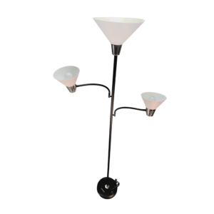 Lámpara de Pie LEPOWER 3 Luces – Iluminación Principal + Lectura Ajustable