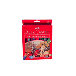 Lápices de Colores Faber-Castell – 48 Colores Clásicos + sacapuntas