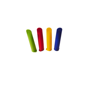 Set de Moldes para Helados de Silicona Reutilizables – Colores Vibrantes (Pack de 4)
