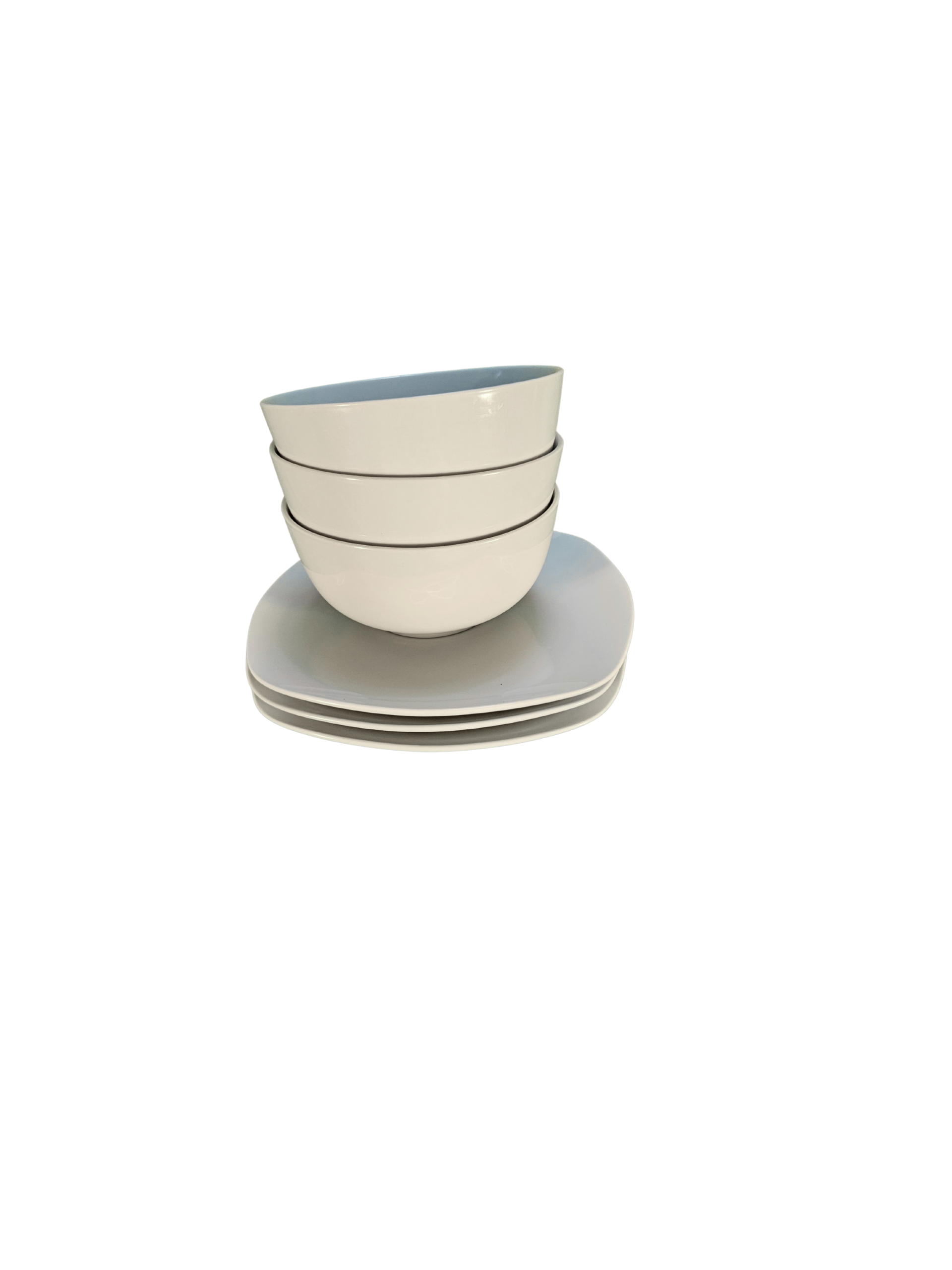 Set de Platos de Cerámica – Hondos y Llanos (6 Piezas)