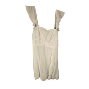 Vestido blanco con tirantes